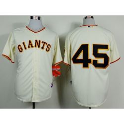 Cheap Travis Ishikawa Giants Cream Jersey From China #45 In Men Women Youth Size