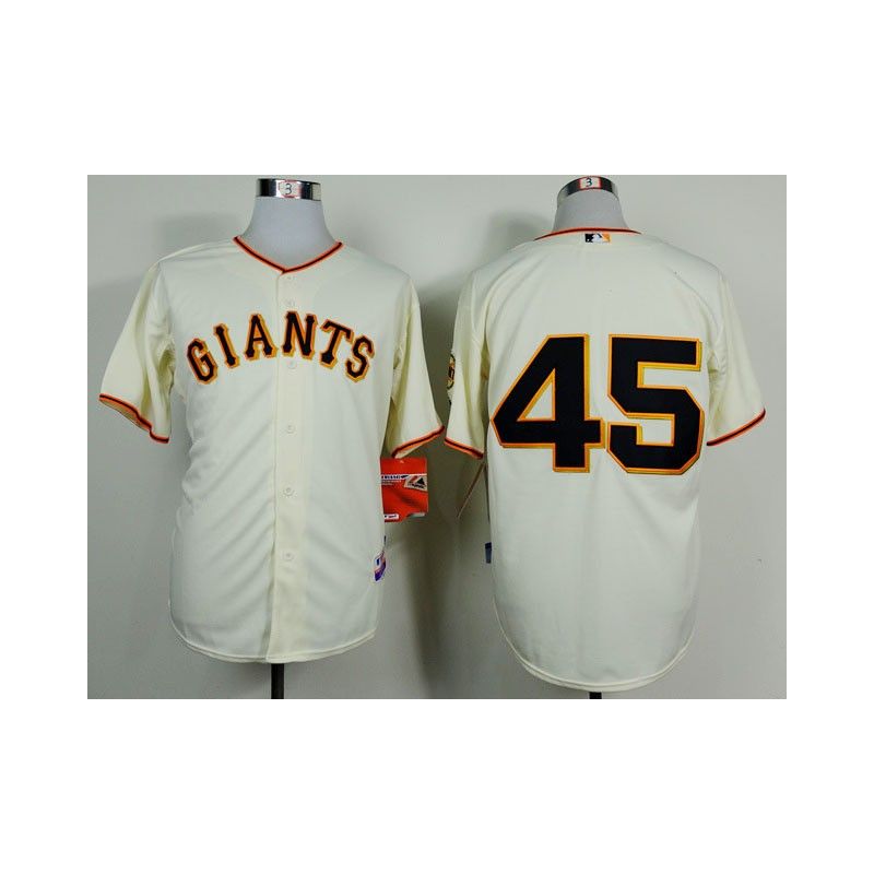 Cheap Travis Ishikawa Giants Cream Jersey From China #45 In Men Women Youth Size