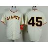 Cheap Travis Ishikawa Giants Cream Jersey From China #45 In Men Women Youth Size