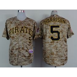 Cheap Josh Harrison Pirates Camo Jersey From China #5 In Men Women Youth Size