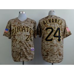 Cheap Pedro Alvarez Pirates Camo Jersey From China #24 In Men Women Youth Size