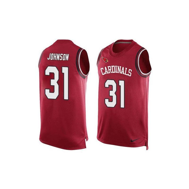 Cheap David Johnson Cardinals Tank Top From China Red #31
