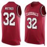 Cheap Tyrann Mathieu Cardinals Tank Top From China Red #32