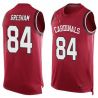 Cheap Jermaine Gresham Cardinals Tank Top From China Red #84