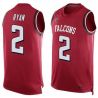 Cheap Matt Ryan Falcons Tank Top From China Red #2