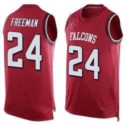 Cheap Devonta Freeman Falcons Tank Top From China Red #24