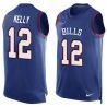 Cheap Jim Kelly Bills Tank Top From China Blue #12