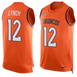 Cheap Paxton Lynch Broncos Tank Top From China Orange #12