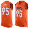 Cheap Derek Wolfe Broncos Tank Top From China Orange #95
