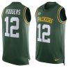 Cheap Aaron Rodgers Packers Tank Top From China Green #12