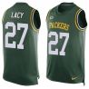 Cheap Eddie Lacy Packers Tank Top From China Green #27