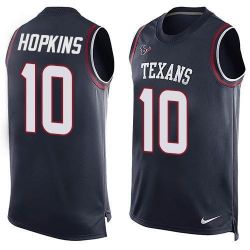 Cheap DeAndre Hopkins Texans Tank Top From China Blue #10