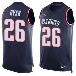 Cheap Logan Ryan Patriots Tank Top From China Blue #26