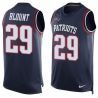 Cheap LeGarrette Blount Patriots Tank Top From China Blue #29