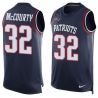 Cheap Devin McCourty Patriots Tank Top From China Blue #32
