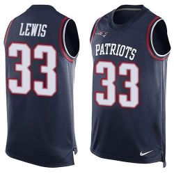 Cheap Dion Lewis Patriots Tank Top From China Blue #33