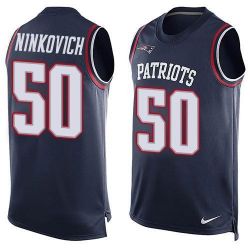 Cheap Rob Ninkovich Patriots Tank Top From China Blue #50