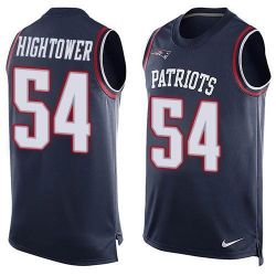 Cheap Donta Hightower Patriots Tank Top From China Blue #54