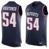 Cheap Donta Hightower Patriots Tank Top From China Blue #54