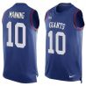 Cheap Eli Manning Giants Tank Top From China Blue #10