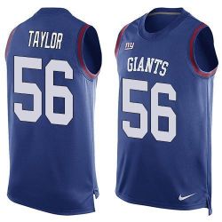 Cheap Lawrence Taylor Giants Tank Top From China Blue #56