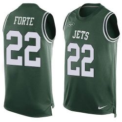 Cheap Matt Forte Jets Tank Top From China Green #22