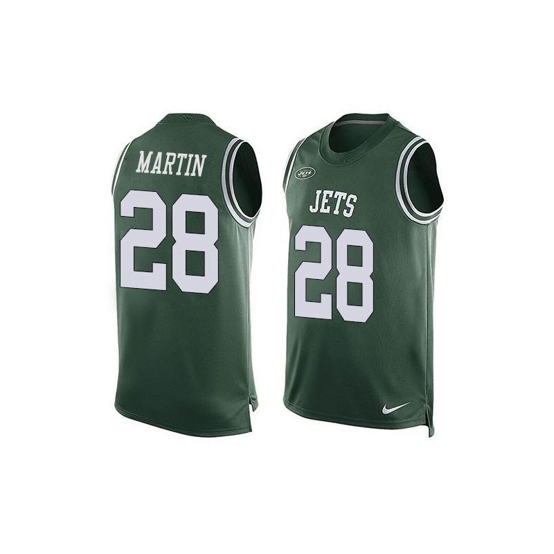 Cheap Curtis Martin Jets Tank Top From China Green #28