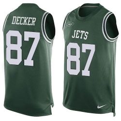 Cheap Eric Decker Jets Tank Top From China Green #87