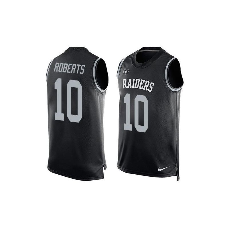 Cheap Seth Roberts Raiders Tank Top From China Black #10