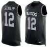 Cheap Kenny Stabler Raiders Tank Top From China Black #12