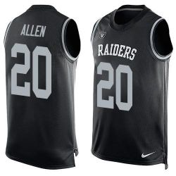 Cheap Nate Allen Raiders Tank Top From China Black #20