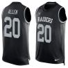 Cheap Nate Allen Raiders Tank Top From China Black #20