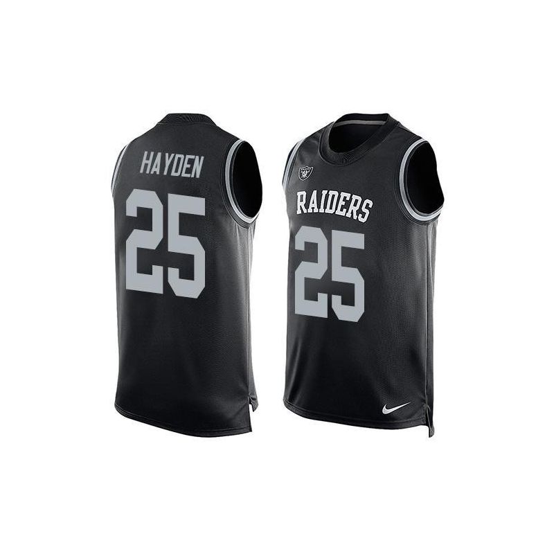 Cheap DJ Hayden Raiders Tank Top From China Black #25