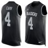 Cheap Derek Carr Raiders Tank Top From China Black #4