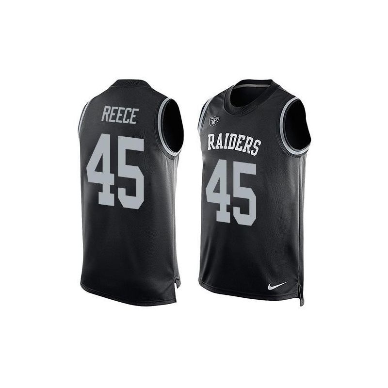Cheap Marcel Reece Raiders Tank Top From China Black #45