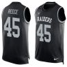 Cheap Marcel Reece Raiders Tank Top From China Black #45