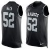 Cheap Khalil Mack Raiders Tank Top From China Black #52