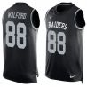 Cheap Clive Walford Raiders Tank Top From China Black #88