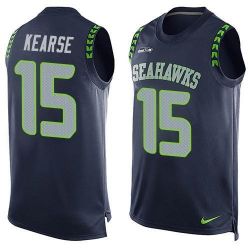 Cheap Jermaine Kearse Seahawks Tank Top From China Blue #15