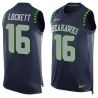 Cheap Tyler Lockett Seahawks Tank Top From China Blue #16