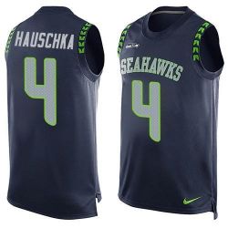 Cheap Steven Hauschka Seahawks Tank Top From China Blue #4