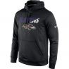 Cheap Baltimore Ravens Hoodie From China Black Kick Off Staff Performance
