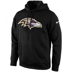 Cheap Baltimore Ravens Hoodie From China Black KO Logo Essential