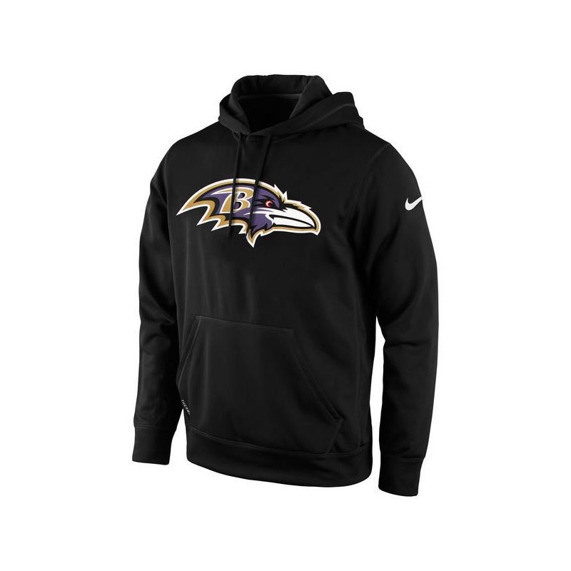 Cheap Baltimore Ravens Hoodie From China Black KO Logo Essential