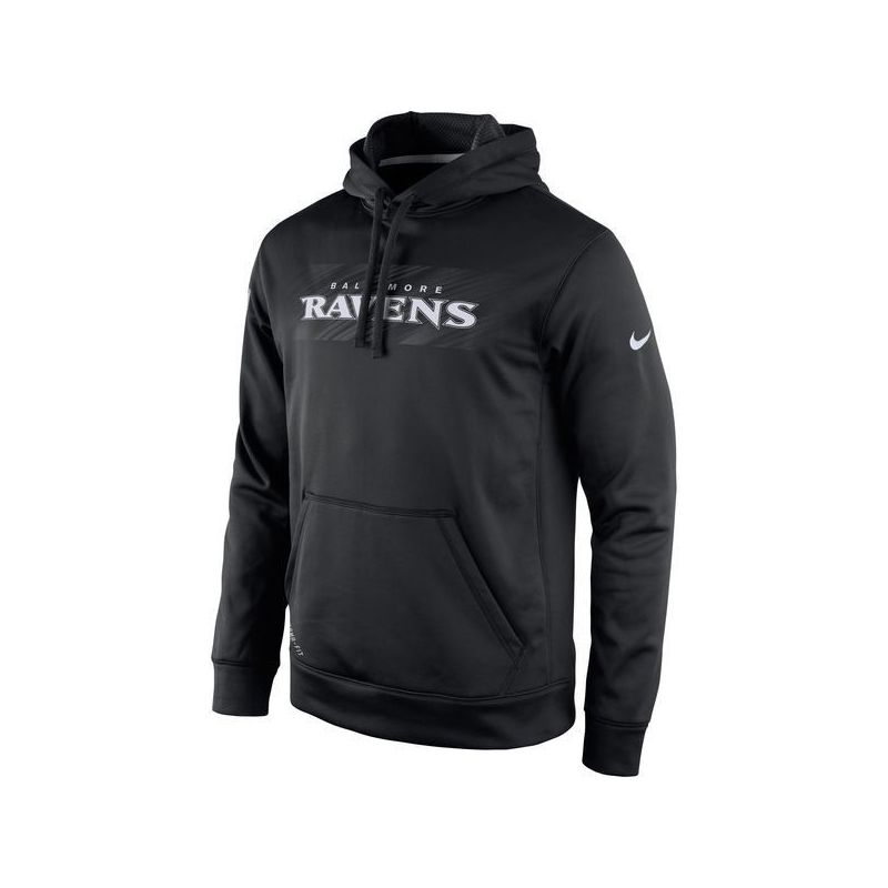 Cheap Baltimore Ravens Hoodie From China Black KO Speed Wordmark Performance