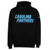 Cheap Carolina Panthers Hoodie From China Black KO Wordmark