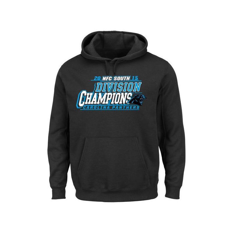 Cheap Carolina Panthers Hoodie From China Black 2015 NFC South Division Champions