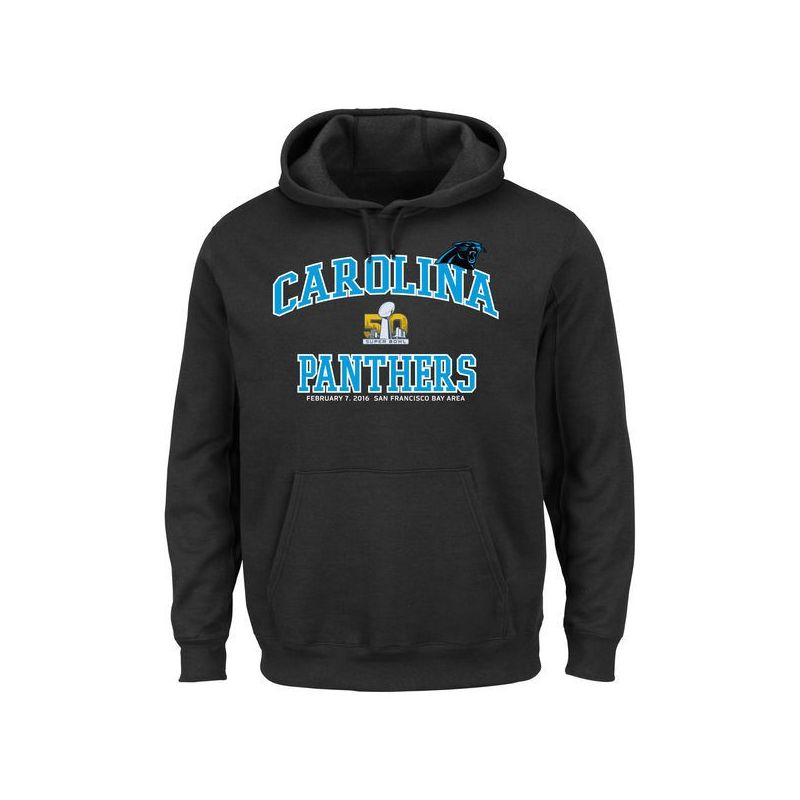 Cheap Carolina Panthers Hoodie From China Black Super Bowl 50 Bound Heart and Soul Going to the Game