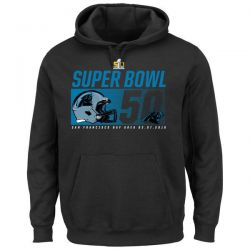 Cheap Carolina Panthers Hoodie From China Black Super Bowl 50 Bound On Our Way