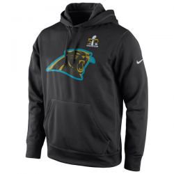 Cheap Carolina Panthers Hoodie From China Black Super Bowl 50 Bound Team Travel Performance